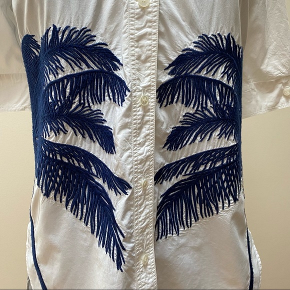 Stella McCartney Palm Tree Embroidered Blouse - Picture 5 of 9